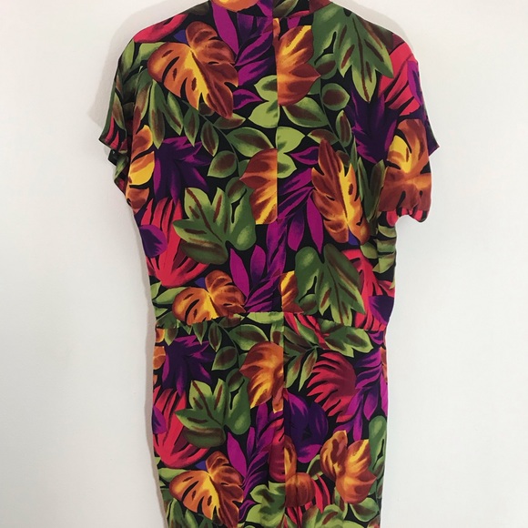 Beautiful vintage 100% silk dress - Picture 6 of 6